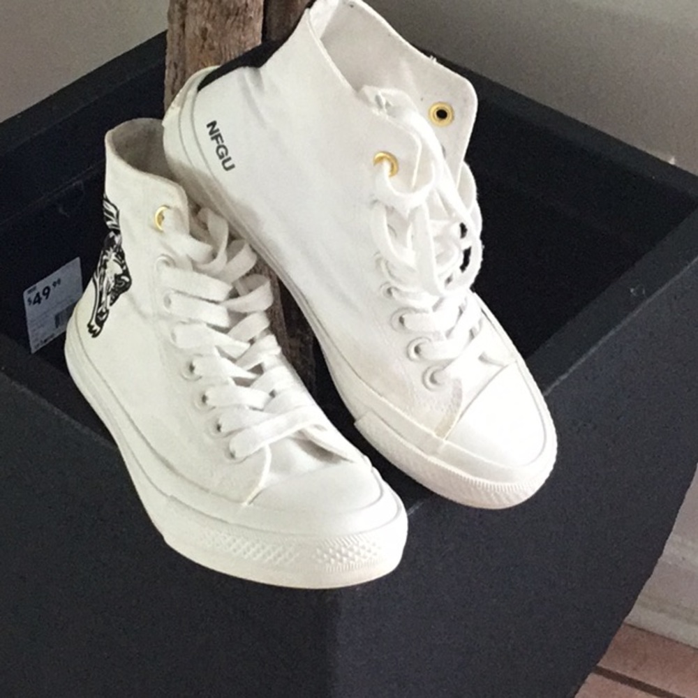 Darcsport high top white/black